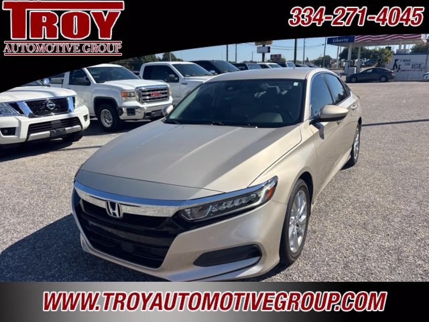 2019 Champagne Frost Pearl /Gray Honda Accord LX (1HGCV1F18KA) with an 1.5T I4 DOHC 16V Turbocharged VTEC engine, CVT transmission, located at 6812 Atlanta Hwy, Montgomery, AL, 36117, (334) 271-4045, 32.382118, -86.178673 - Recent Arrival! Priced below KBB Fair Purchase Price!<br><br>Champagne Frost Pearl 2019 Honda Accord LX FWD 1.5T I4 DOHC 16V Turbocharged VTEC CVT<br><br>Financing Available---Top Value for Trades.<br><br>30/38 City/Highway MPG<br><br><br>Awards:<br> * JD Power Automotive Performance, Execution and- Photo#5