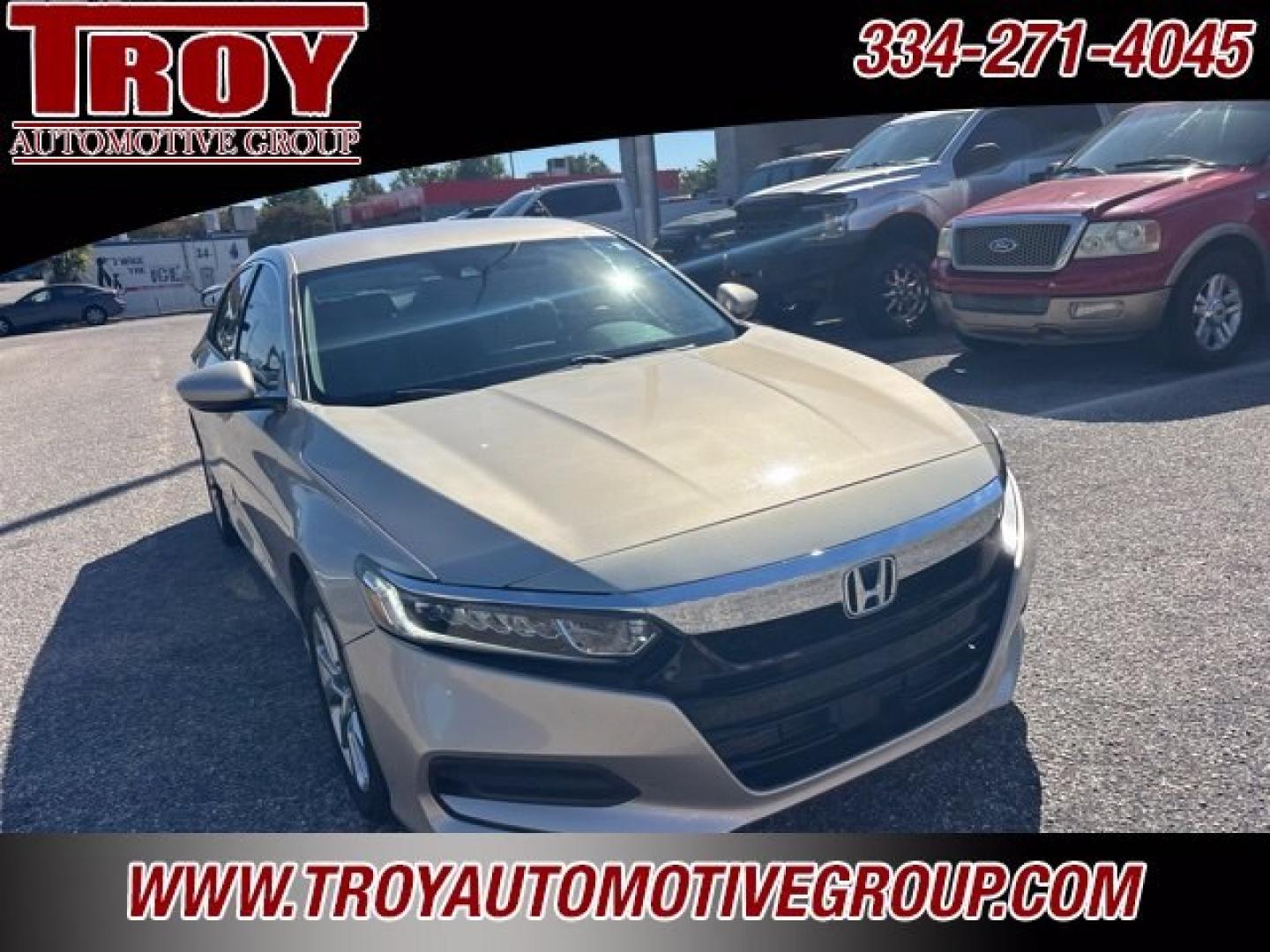 2019 Champagne Frost Pearl /Gray Honda Accord LX (1HGCV1F18KA) with an 1.5T I4 DOHC 16V Turbocharged VTEC engine, CVT transmission, located at 6812 Atlanta Hwy, Montgomery, AL, 36117, (334) 271-4045, 32.382118, -86.178673 - Recent Arrival! Priced below KBB Fair Purchase Price!<br><br>Champagne Frost Pearl 2019 Honda Accord LX FWD 1.5T I4 DOHC 16V Turbocharged VTEC CVT<br><br>Financing Available---Top Value for Trades.<br><br>30/38 City/Highway MPG<br><br><br>Awards:<br> * JD Power Automotive Performance, Execution and- Photo#7