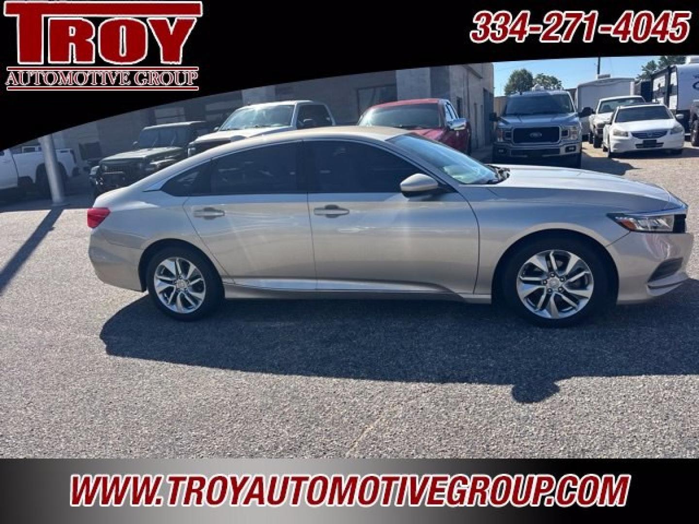 2019 Champagne Frost Pearl /Gray Honda Accord LX (1HGCV1F18KA) with an 1.5T I4 DOHC 16V Turbocharged VTEC engine, CVT transmission, located at 6812 Atlanta Hwy, Montgomery, AL, 36117, (334) 271-4045, 32.382118, -86.178673 - Recent Arrival! Priced below KBB Fair Purchase Price!<br><br>Champagne Frost Pearl 2019 Honda Accord LX FWD 1.5T I4 DOHC 16V Turbocharged VTEC CVT<br><br>Financing Available---Top Value for Trades.<br><br>30/38 City/Highway MPG<br><br><br>Awards:<br> * JD Power Automotive Performance, Execution and- Photo#10