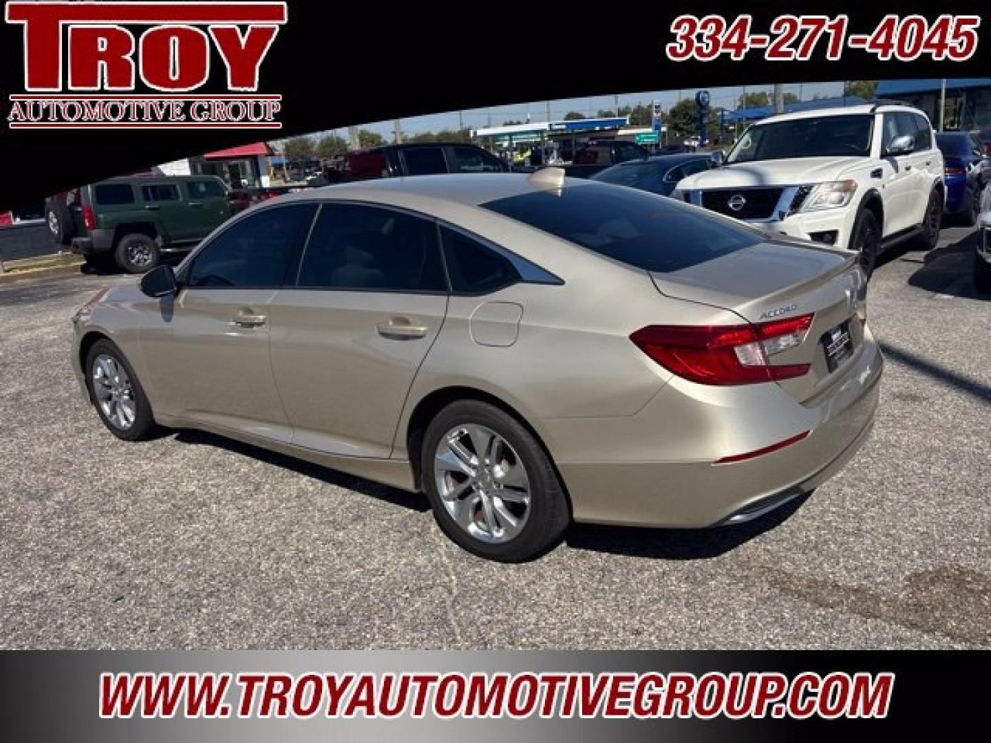 2019 Champagne Frost Pearl /Gray Honda Accord LX (1HGCV1F18KA) with an 1.5T I4 DOHC 16V Turbocharged VTEC engine, CVT transmission, located at 6812 Atlanta Hwy, Montgomery, AL, 36117, (334) 271-4045, 32.382118, -86.178673 - Recent Arrival! Priced below KBB Fair Purchase Price!<br><br>Champagne Frost Pearl 2019 Honda Accord LX FWD 1.5T I4 DOHC 16V Turbocharged VTEC CVT<br><br>Financing Available---Top Value for Trades.<br><br>30/38 City/Highway MPG<br><br><br>Awards:<br> * JD Power Automotive Performance, Execution and- Photo#16