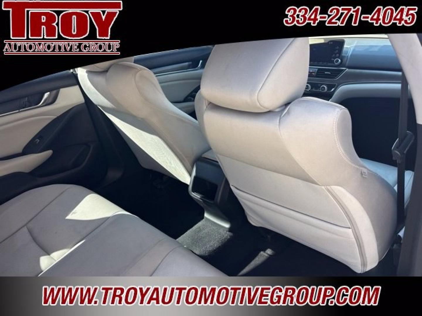 2019 Champagne Frost Pearl /Gray Honda Accord LX (1HGCV1F18KA) with an 1.5T I4 DOHC 16V Turbocharged VTEC engine, CVT transmission, located at 6812 Atlanta Hwy, Montgomery, AL, 36117, (334) 271-4045, 32.382118, -86.178673 - Recent Arrival! Priced below KBB Fair Purchase Price!<br><br>Champagne Frost Pearl 2019 Honda Accord LX FWD 1.5T I4 DOHC 16V Turbocharged VTEC CVT<br><br>Financing Available---Top Value for Trades.<br><br>30/38 City/Highway MPG<br><br><br>Awards:<br> * JD Power Automotive Performance, Execution and- Photo#22