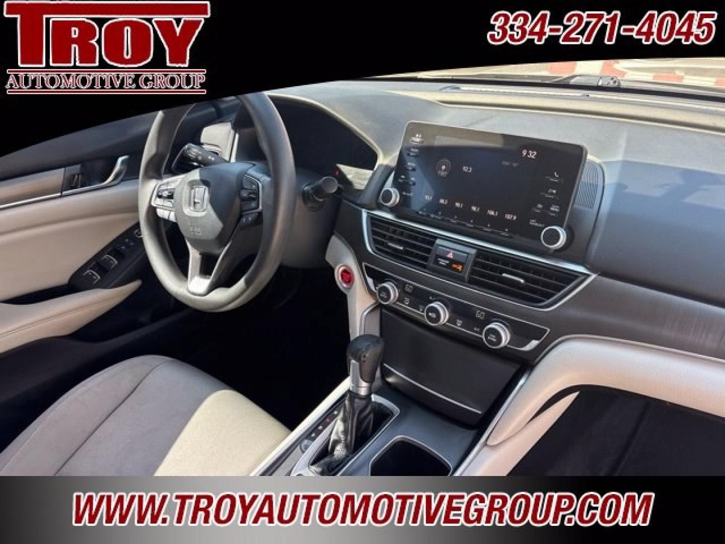 2019 Champagne Frost Pearl /Gray Honda Accord LX (1HGCV1F18KA) with an 1.5T I4 DOHC 16V Turbocharged VTEC engine, CVT transmission, located at 6812 Atlanta Hwy, Montgomery, AL, 36117, (334) 271-4045, 32.382118, -86.178673 - Recent Arrival! Priced below KBB Fair Purchase Price!<br><br>Champagne Frost Pearl 2019 Honda Accord LX FWD 1.5T I4 DOHC 16V Turbocharged VTEC CVT<br><br>Financing Available---Top Value for Trades.<br><br>30/38 City/Highway MPG<br><br><br>Awards:<br> * JD Power Automotive Performance, Execution and- Photo#25