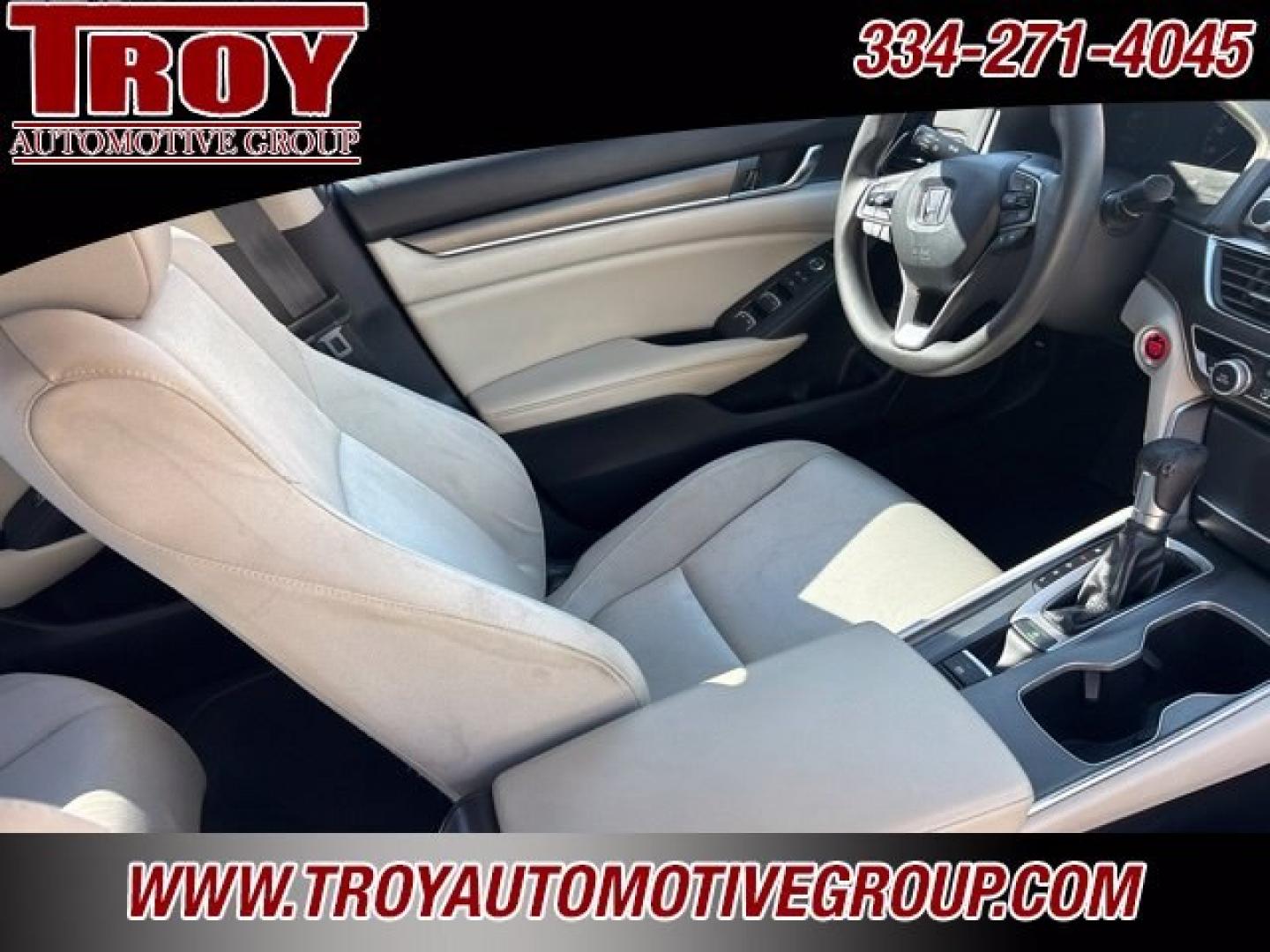 2019 Champagne Frost Pearl /Gray Honda Accord LX (1HGCV1F18KA) with an 1.5T I4 DOHC 16V Turbocharged VTEC engine, CVT transmission, located at 6812 Atlanta Hwy, Montgomery, AL, 36117, (334) 271-4045, 32.382118, -86.178673 - Recent Arrival! Priced below KBB Fair Purchase Price!<br><br>Champagne Frost Pearl 2019 Honda Accord LX FWD 1.5T I4 DOHC 16V Turbocharged VTEC CVT<br><br>Financing Available---Top Value for Trades.<br><br>30/38 City/Highway MPG<br><br><br>Awards:<br> * JD Power Automotive Performance, Execution and- Photo#26