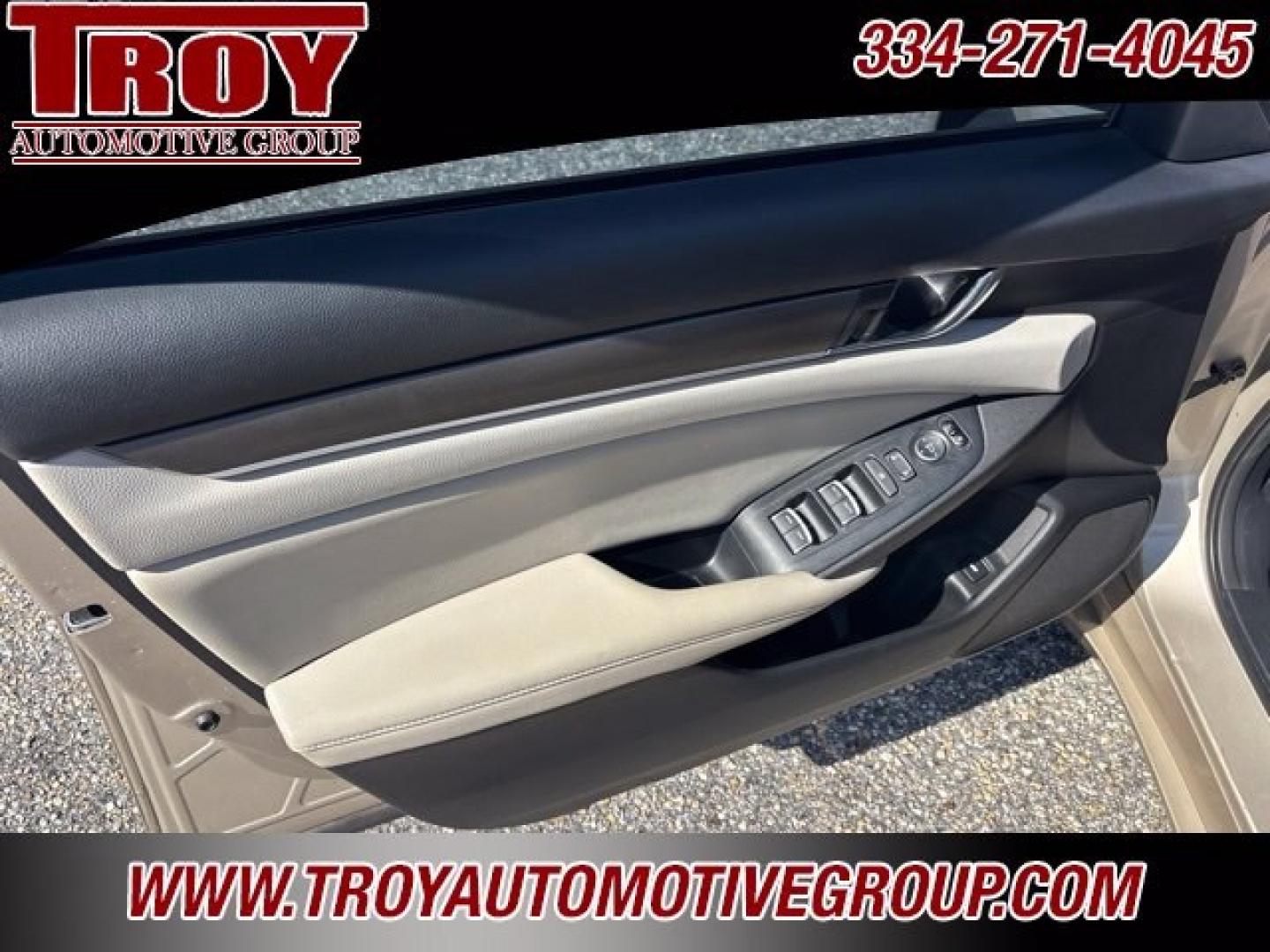 2019 Champagne Frost Pearl /Gray Honda Accord LX (1HGCV1F18KA) with an 1.5T I4 DOHC 16V Turbocharged VTEC engine, CVT transmission, located at 6812 Atlanta Hwy, Montgomery, AL, 36117, (334) 271-4045, 32.382118, -86.178673 - Recent Arrival! Priced below KBB Fair Purchase Price!<br><br>Champagne Frost Pearl 2019 Honda Accord LX FWD 1.5T I4 DOHC 16V Turbocharged VTEC CVT<br><br>Financing Available---Top Value for Trades.<br><br>30/38 City/Highway MPG<br><br><br>Awards:<br> * JD Power Automotive Performance, Execution and- Photo#32