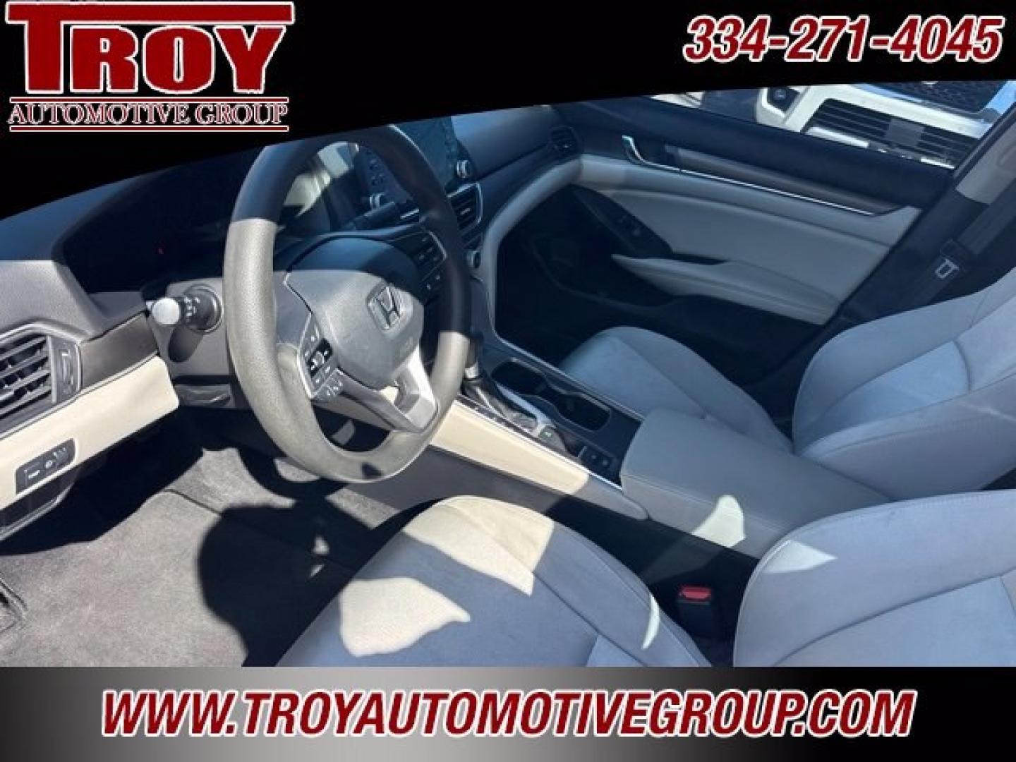 2019 Champagne Frost Pearl /Gray Honda Accord LX (1HGCV1F18KA) with an 1.5T I4 DOHC 16V Turbocharged VTEC engine, CVT transmission, located at 6812 Atlanta Hwy, Montgomery, AL, 36117, (334) 271-4045, 32.382118, -86.178673 - Recent Arrival! Priced below KBB Fair Purchase Price!<br><br>Champagne Frost Pearl 2019 Honda Accord LX FWD 1.5T I4 DOHC 16V Turbocharged VTEC CVT<br><br>Financing Available---Top Value for Trades.<br><br>30/38 City/Highway MPG<br><br><br>Awards:<br> * JD Power Automotive Performance, Execution and- Photo#33
