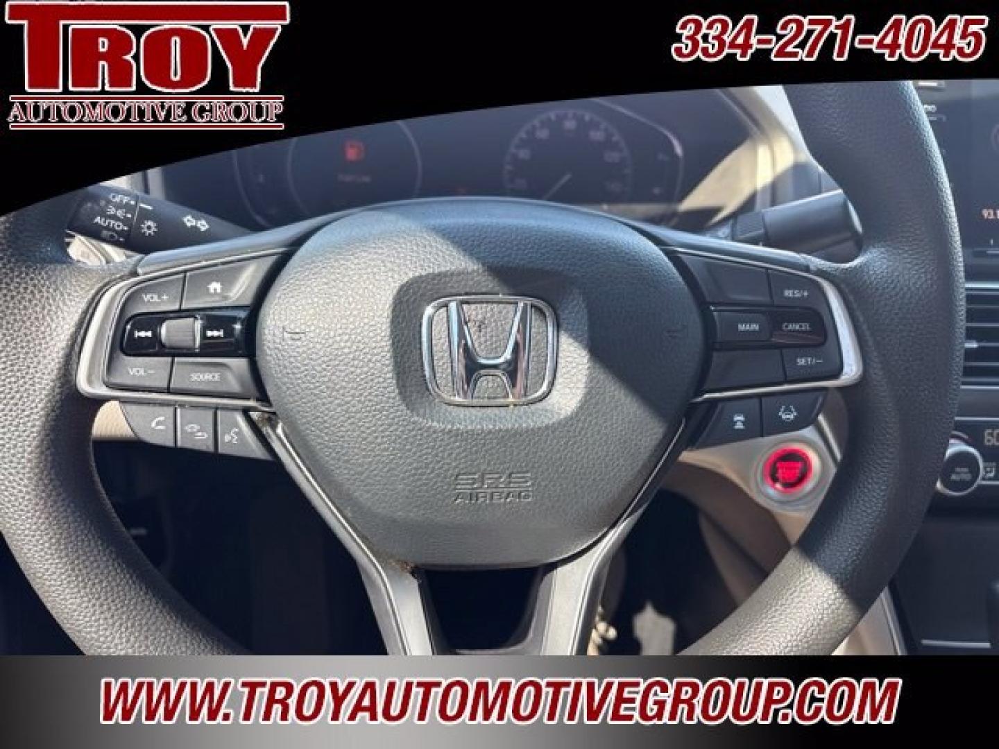 2019 Champagne Frost Pearl /Gray Honda Accord LX (1HGCV1F18KA) with an 1.5T I4 DOHC 16V Turbocharged VTEC engine, CVT transmission, located at 6812 Atlanta Hwy, Montgomery, AL, 36117, (334) 271-4045, 32.382118, -86.178673 - Recent Arrival! Priced below KBB Fair Purchase Price!<br><br>Champagne Frost Pearl 2019 Honda Accord LX FWD 1.5T I4 DOHC 16V Turbocharged VTEC CVT<br><br>Financing Available---Top Value for Trades.<br><br>30/38 City/Highway MPG<br><br><br>Awards:<br> * JD Power Automotive Performance, Execution and- Photo#48