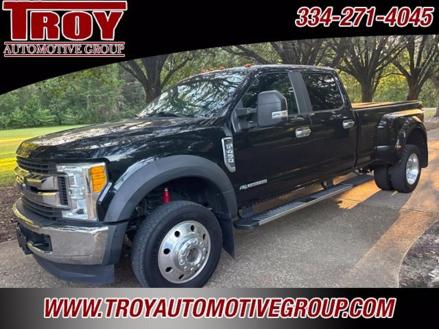 2017 Shadow Black /Medium Earth Gray Ford F-450SD XL (1FT8W4DT2HE) with an Power Stroke 6.7L V8 DI 32V OHV Turbodiesel engine, Automatic transmission, located at 6812 Atlanta Hwy, Montgomery, AL, 36117, (334) 271-4045, 32.382118, -86.178673 - FX4 Package!!<br>2-Master Remote Start Keys!!<br>Back Up Camera!<br>Spray N Bed Liner!!<br>- Photo#2