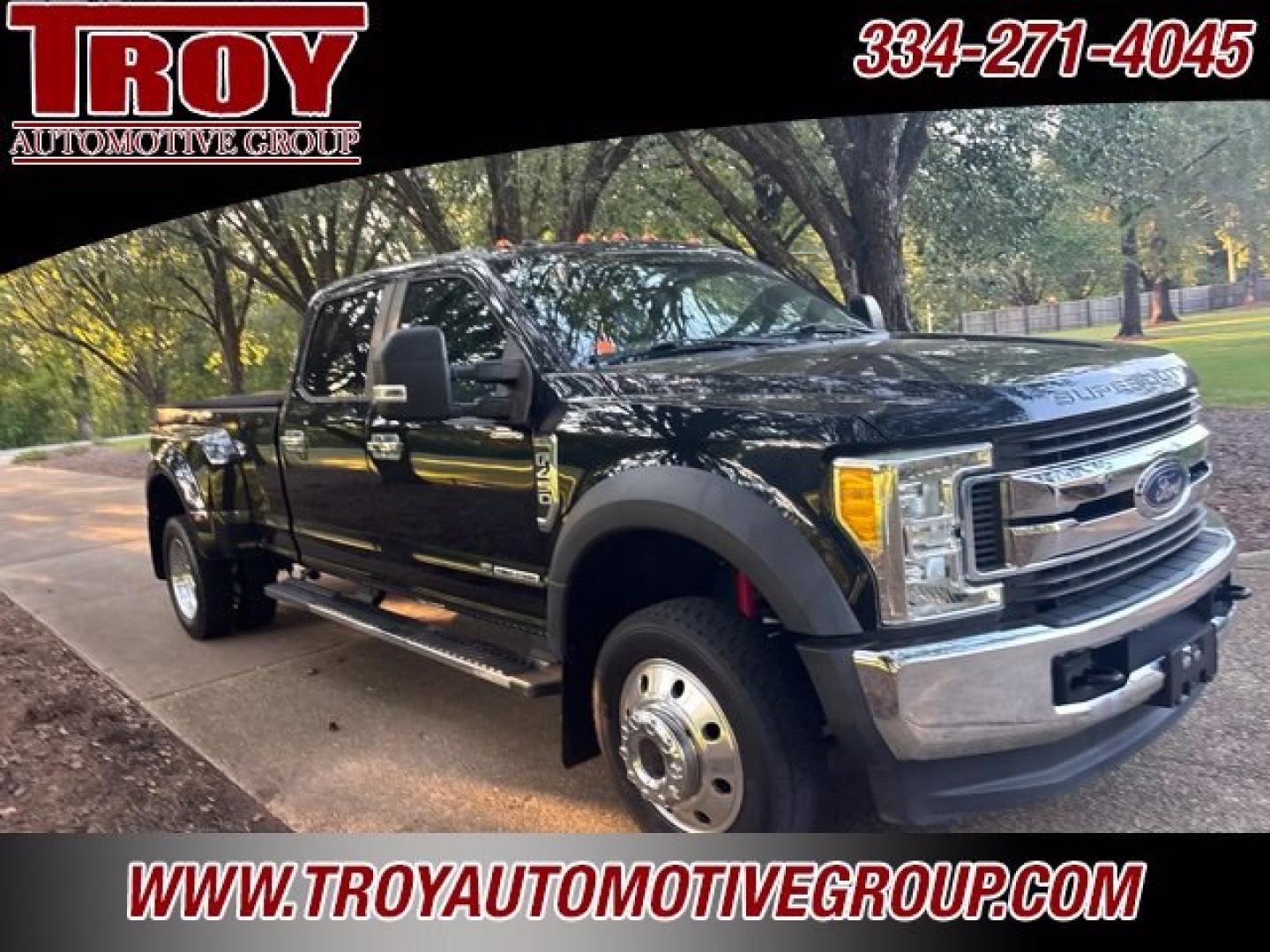 2017 Shadow Black /Medium Earth Gray Ford F-450SD XL (1FT8W4DT2HE) with an Power Stroke 6.7L V8 DI 32V OHV Turbodiesel engine, Automatic transmission, located at 6812 Atlanta Hwy, Montgomery, AL, 36117, (334) 271-4045, 32.382118, -86.178673 - FX4 Package!!<br>2-Master Remote Start Keys!!<br>Back Up Camera!<br>Spray N Bed Liner!!<br>- Photo#6
