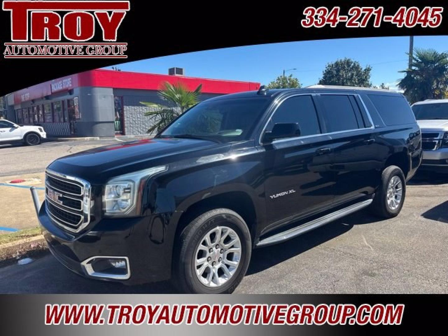 2019 Onyx Black /Cocoa/Dune GMC Yukon XL SLT (1GKS1GKC8KR) with an EcoTec3 5.3L V8 engine, Automatic transmission, located at 6812 Atlanta Hwy, Montgomery, AL, 36117, (334) 271-4045, 32.382118, -86.178673 - Onyx Black 2019 GMC Yukon XL SLT RWD EcoTec3 5.3L V8 6-Speed Automatic Electronic with Overdrive<br><br>Financing Available---Top Value for Trades.- Photo#4