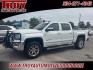 2018 Summit White /Cocoa/Dune GMC Sierra 1500 SLT (3GTU2NEC9JG) with an EcoTec3 5.3L V8 engine, Automatic transmission, located at 6812 Atlanta Hwy, Montgomery, AL, 36117, (334) 271-4045, 32.382118, -86.178673 - Brush guard w/Winch and Light Bar!!<br>Leveled!! 35x12.50x20 Nitto ridge grappler!!<br>Heated /Cooled Seats!!<br>Tow Package!!<br>Summit White 2018 GMC Sierra 1500 SLT 4WD EcoTec3 5.3L V8 6-Speed Automatic Electronic with Overdrive<br><br>Financing Available---Top Value for Trades.- Photo#1