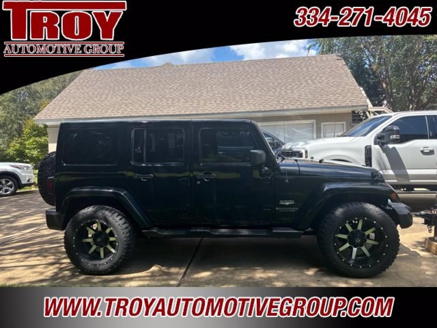 2015 Black Clearcoat /Black Jeep Wrangler Unlimited Sahara (1C4BJWEG9FL) with an 3.6L V6 24V VVT engine, Automatic transmission, located at 6812 Atlanta Hwy, Montgomery, AL, 36117, (334) 271-4045, 32.382118, -86.178673 - Black Clearcoat 2015 Jeep Wrangler Unlimited Sahara 4WD 3.6L V6 24V VVT 5-Speed Automatic<br><br>Financing Available---Top Value for Trades.<br><br>Odometer is 8958 miles below market average!- Photo#2