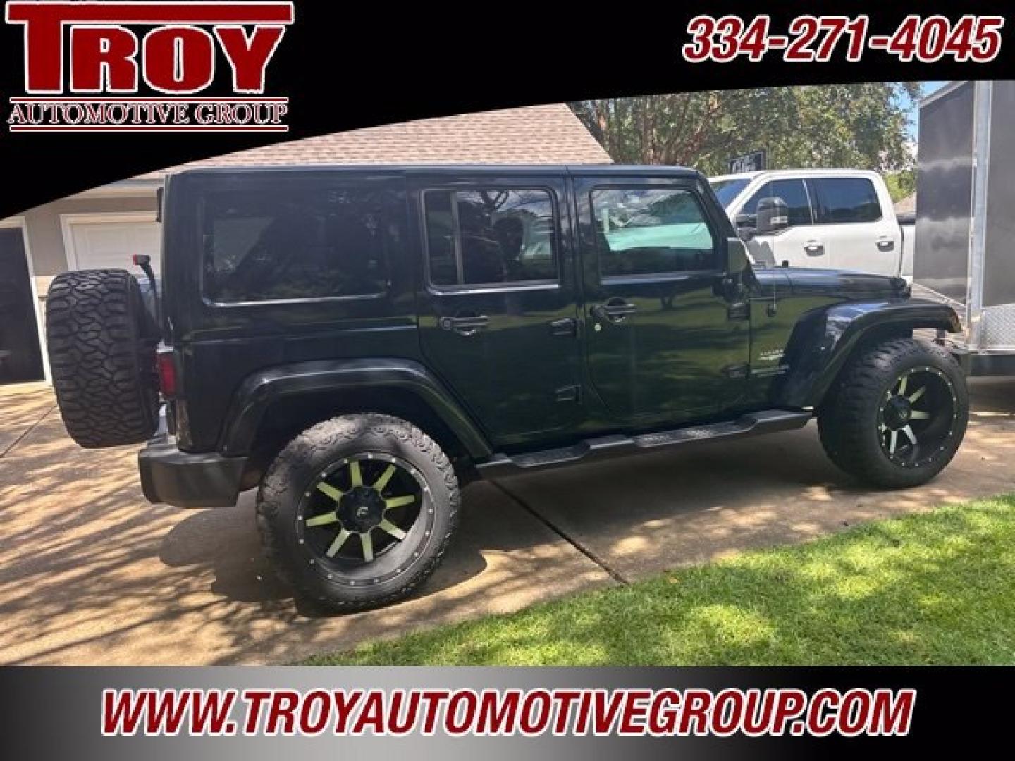 2015 Black Clearcoat /Black Jeep Wrangler Unlimited Sahara (1C4BJWEG9FL) with an 3.6L V6 24V VVT engine, Automatic transmission, located at 6812 Atlanta Hwy, Montgomery, AL, 36117, (334) 271-4045, 32.382118, -86.178673 - Black Clearcoat 2015 Jeep Wrangler Unlimited Sahara 4WD 3.6L V6 24V VVT 5-Speed Automatic<br><br>Financing Available---Top Value for Trades.<br><br>Odometer is 8958 miles below market average!- Photo#3