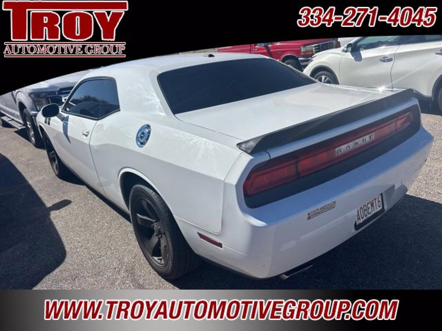 2013 Bright White /Dark Slate Gray Interior Dodge Challenger SXT (2C3CDYAG8DH) with an 3.6L V6 24V VVT engine, Automatic transmission, located at 6812 Atlanta Hwy, Montgomery, AL, 36117, (334) 271-4045, 32.382118, -86.178673 - Leather Seats!!<br>Custom Exhaust!!<br>Heated Seats!!- Photo#6