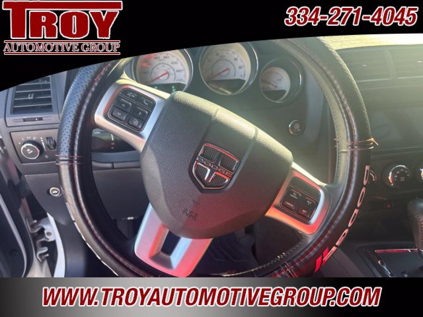 2013 Bright White /Dark Slate Gray Interior Dodge Challenger SXT (2C3CDYAG8DH) with an 3.6L V6 24V VVT engine, Automatic transmission, located at 6812 Atlanta Hwy, Montgomery, AL, 36117, (334) 271-4045, 32.382118, -86.178673 - Leather Seats!!<br>Custom Exhaust!!<br>Heated Seats!!- Photo#14