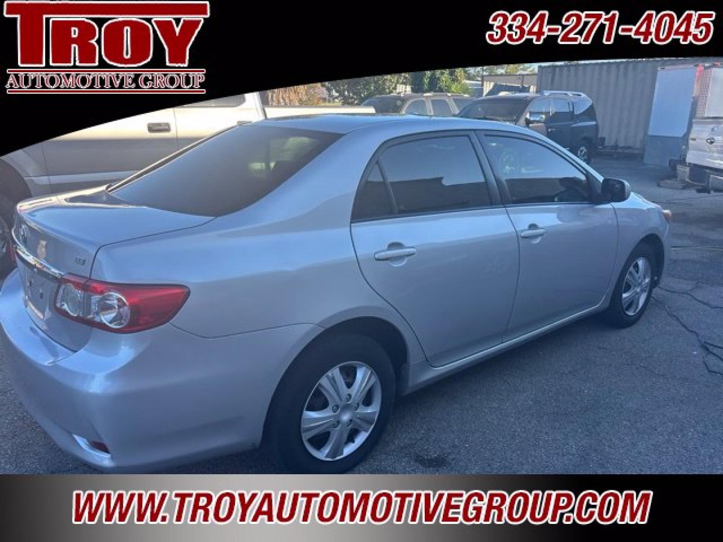 2011 Classic Silver Metallic /Ash Toyota Corolla LE (2T1BU4EE2BC) with an 1.8L I4 DOHC Dual VVT-i engine, Automatic transmission, located at 6812 Atlanta Hwy, Montgomery, AL, 36117, (334) 271-4045, 32.382118, -86.178673 - Recent Arrival!<br><br>Classic Silver Metallic 2011 Toyota Corolla LE FWD 1.8L I4 DOHC Dual VVT-i 4-Speed Automatic<br><br>Financing Available---Top Value for Trades.<br><br>26/34 City/Highway MPG<br><br><br>Awards:<br> * 2011 KBB.com 10 Best Used Cars Under $10,000 * 2011 KBB.com Brand Image Awa- Photo#2
